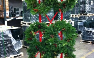 Christmas Wreath Stand
